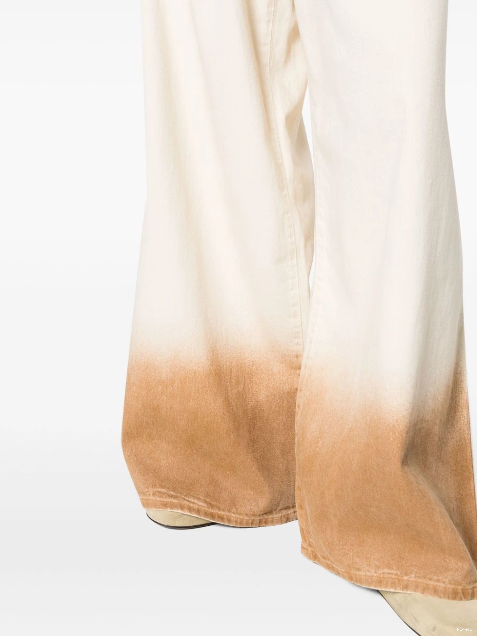 Cheap Women Bright wide-leg jeans Hues Alanui 0810